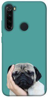 Чехол для Xiaomi Redmi Note 8 PandaPrint Спящий мопс животные