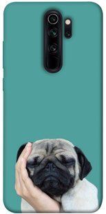 Чехол для Xiaomi Redmi Note 8 Pro PandaPrint Спящий мопс животные
