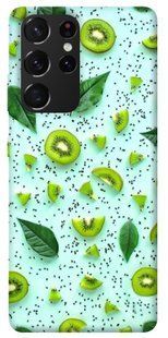Чехол для Samsung Galaxy S21 Ultra PandaPrint Киви еда