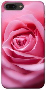 Чохол для Apple iPhone 7 plus / 8 plus (5.5 "") PandaPrint Рожевий бутон квіти