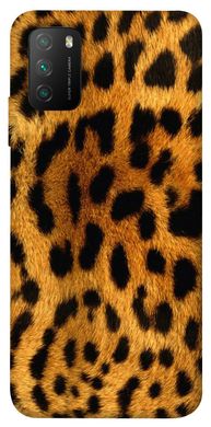 Чехол для Xiaomi Poco M3 PandaPrint Леопардовый принт животные