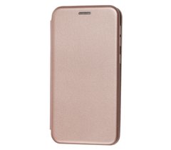 Чохол книжка Premium для Samsung Galaxy M30s / M21 рожево-золотистий