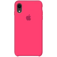 Чохол для Apple iPhone XR (6.1 "") Silicone Case Рожевий / Barbie pink