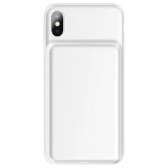 Чохол-акумулятор Baseus Silicone Backpack 4200 mAh Apple iPhone XS Max (6.5 "), Білий