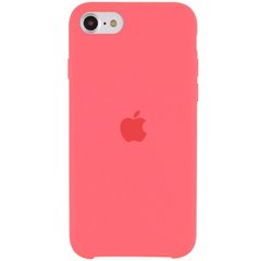 Чохол Silicone Case (AA) Для Apple iPhone SE (2020) (Помаранчевий / Nectarine)