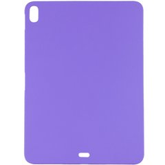 Чехол Silicone Case Full without Logo (A) для Apple iPad Pro 11" (2018) (Сиреневый / Elegant Purple)