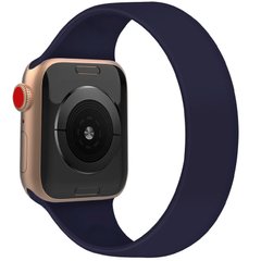 Ремінець Solo Loop для Apple watch 38mm/40mm 170mm (8) (Темно-синій / Midnight blue)