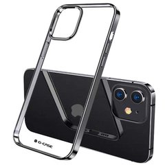 TPU чехол G-Case Shiny Series для Apple iPhone 12 mini (5.4") (Черный)