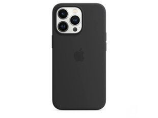 Чехол для Apple Iphone 13 Pro Max Silicone case Original 1:1 full with Magsafe Черный / Midnight