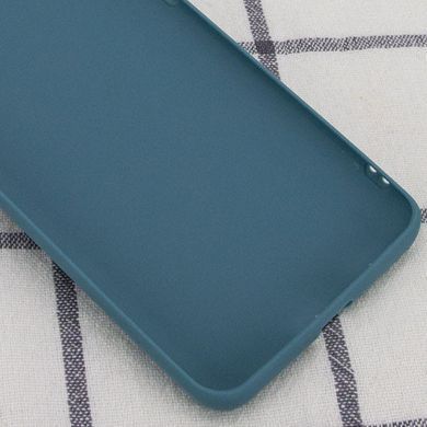 Силиконовый чехол Candy для Samsung Galaxy A03s Синий / Powder Blue