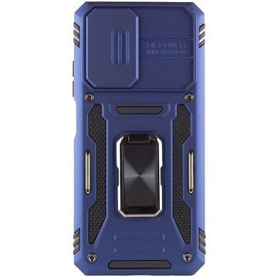 Удароміцний чохол Camshield Army Ring для Xiaomi Redmi Note 11 Pro (Global) / Note 11 Pro 5G Синій / Navy