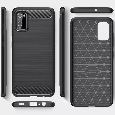TPU чехол Slim Series для Samsung Galaxy A03s Черный