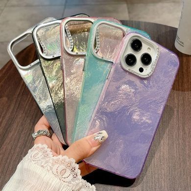 Мраморный Чехол для iPhone 12/12 Pro Marble Shine White