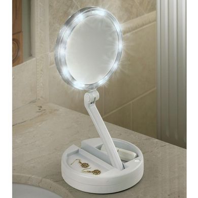Складне дзеркало для макіяжу з Led підсвічуванням My Fold Away Mirror