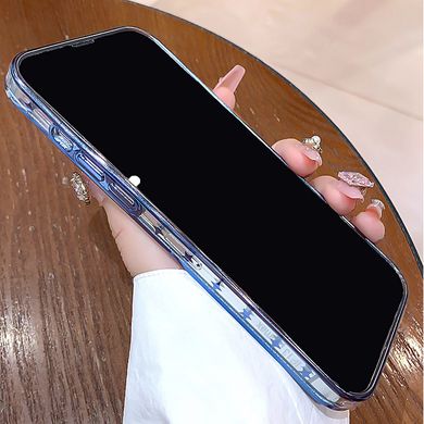Чохол 2в1 з блискітками, стразами для Iphone 14 Pro North Stars case Black