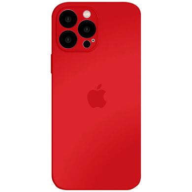 Чохол для Iphone 13 Скляний матовий + скло на камеру TPU+Glass Sapphire matte case Cola Red