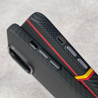 Карбоновий чохол для Apple iPhone 15 Pro Max LUXO Carbon Case with Magsafe