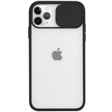 Чохол Camshield mate TPU зі шторкою для камери для Apple iPhone 12 Pro / 12 (6.1") (Чорний)