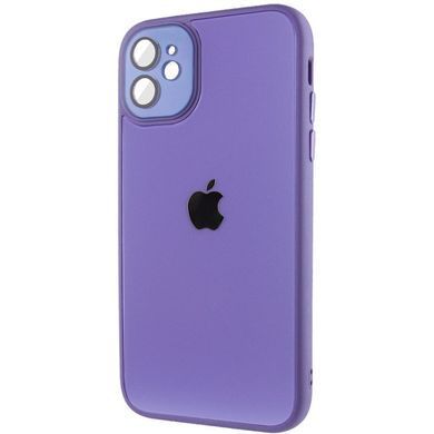 Чохол для iPhone 11 Скляний матовий + скло на камеру з мікрофіброю TPU+Glass Sapphire Midnight Dasheen