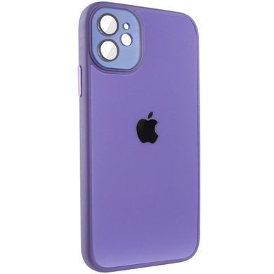 Чохол для iPhone 11 Скляний матовий + скло на камеру з мікрофіброю TPU+Glass Sapphire Midnight Dasheen