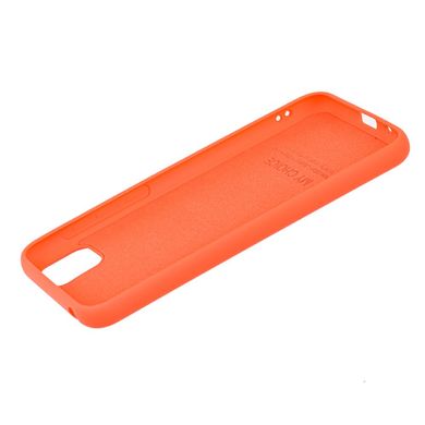 Чохол для Huawei Y5p Silicone Full помаранчевий
