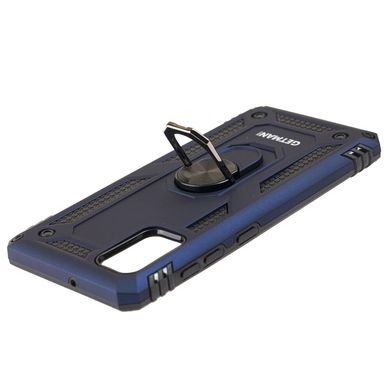 Ударопрочный чехол Serge Ring for Magnet для Samsung Galaxy A41 (A415) Синий / Противоударный, бронированный