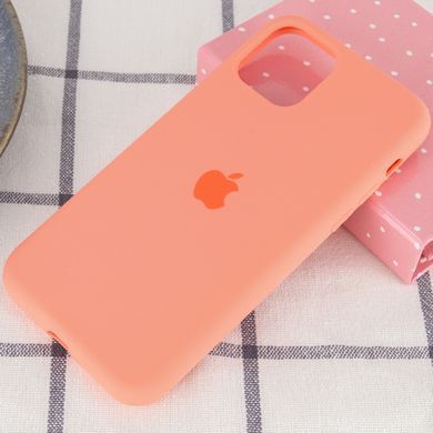 Чохол для Apple iPhone 11 Pro (5.8") Silicone Full / закритий низ (Помаранчевий / Nectarine)