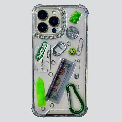 Чохол для iPhone 13 Lyuto case B Series Green