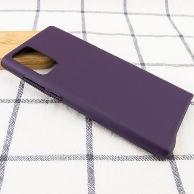 Шкіряний чохол AHIMSA PU Leather Case (A) для Samsung Galaxy Note 20 (Фіолетовий)