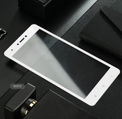 Защитное стекло 4d soft edge for Xiaomi Redmi Note 4X белое