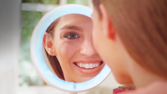 Складне дзеркало для макіяжу з Led підсвічуванням My Fold Away Mirror