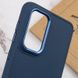 TPU чехол Bonbon Metal Style для Samsung Galaxy A05s (Синій / Cosmos blue)