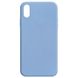 Силиконовый чехол Candy для Apple iPhone XR (6.1"") Голубой / Lilac Blue