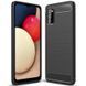 TPU чехол Slim Series для Samsung Galaxy A03s Черный