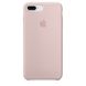 Чехол silicone case for iPhone 7 Plus/8 Plus Pink Sand / Пудровый