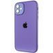 Чохол для iPhone 11 Скляний матовий + скло на камеру з мікрофіброю TPU+Glass Sapphire Midnight Dasheen