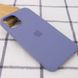 Чехол silicone case for iPhone 12 Pro / 12 (6.1") (Серый / Lavender Gray)