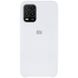 Чехол Silicone Cover (AAA) для Xiaomi Mi 10 Lite Белый