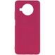 Чехол Silicone Cover Full without Logo (A) для Xiaomi Mi 10T Lite / Redmi Note 9 Pro 5G (Бордовый / Marsala)