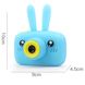 Детская фотокамера Baby Photo Camera Rabbit (Голубой)