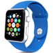 Силиконовый ремешок для Apple watch 42mm / 44mm (Синий / Royal blue)