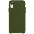 Чехол для Apple iPhone XR (6.1"") Silicone Case Зеленый / Army green