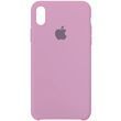 Чехол silicone case for iPhone X/XS Lilac Pride / Лиловый