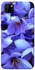 Чехол для Huawei Y5p PandaPrint Фиолетовый сад цветы