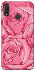 Чехол для Huawei P Smart+ (nova 3i) PandaPrint Розы карандашом цветы