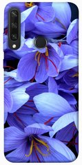 Чохол для Huawei Y6p PandaPrint Фіолетовий сад квіти