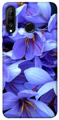 Чехол для Huawei P30 lite PandaPrint Фиолетовый сад цветы