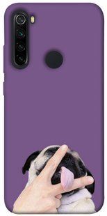 Чохол для Xiaomi Redmi Note 8 PandaPrint Мопс тварини