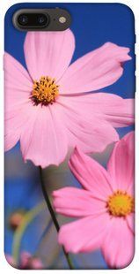 Чохол для Apple iPhone 7 plus / 8 plus (5.5 "") PandaPrint Рожева ромашка квіти