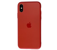 Чохол для iPhone X / Xs TPU Matt червоний